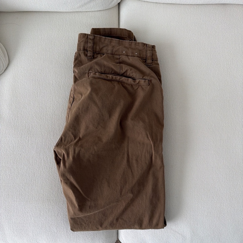 Zara brown chino trousers Size 32"
